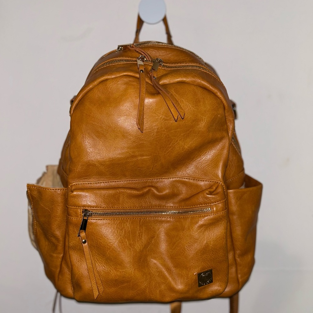 Backpack leather
